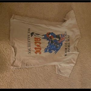 Cool boutique brand AC/DC t shirt